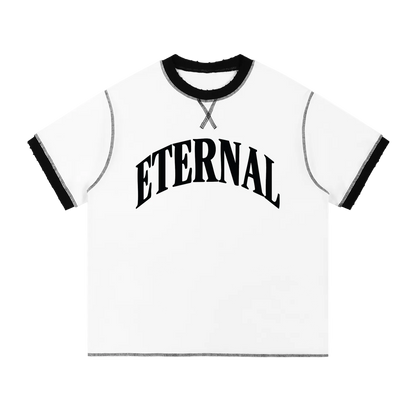 ETERNAL Contrast-Stitched Cotton T-Shirt