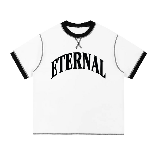 ETERNAL Contrast-Stitched Cotton T-Shirt