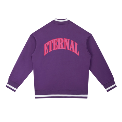 ETERNAL Contrast Piping Zip Bomber Jacket