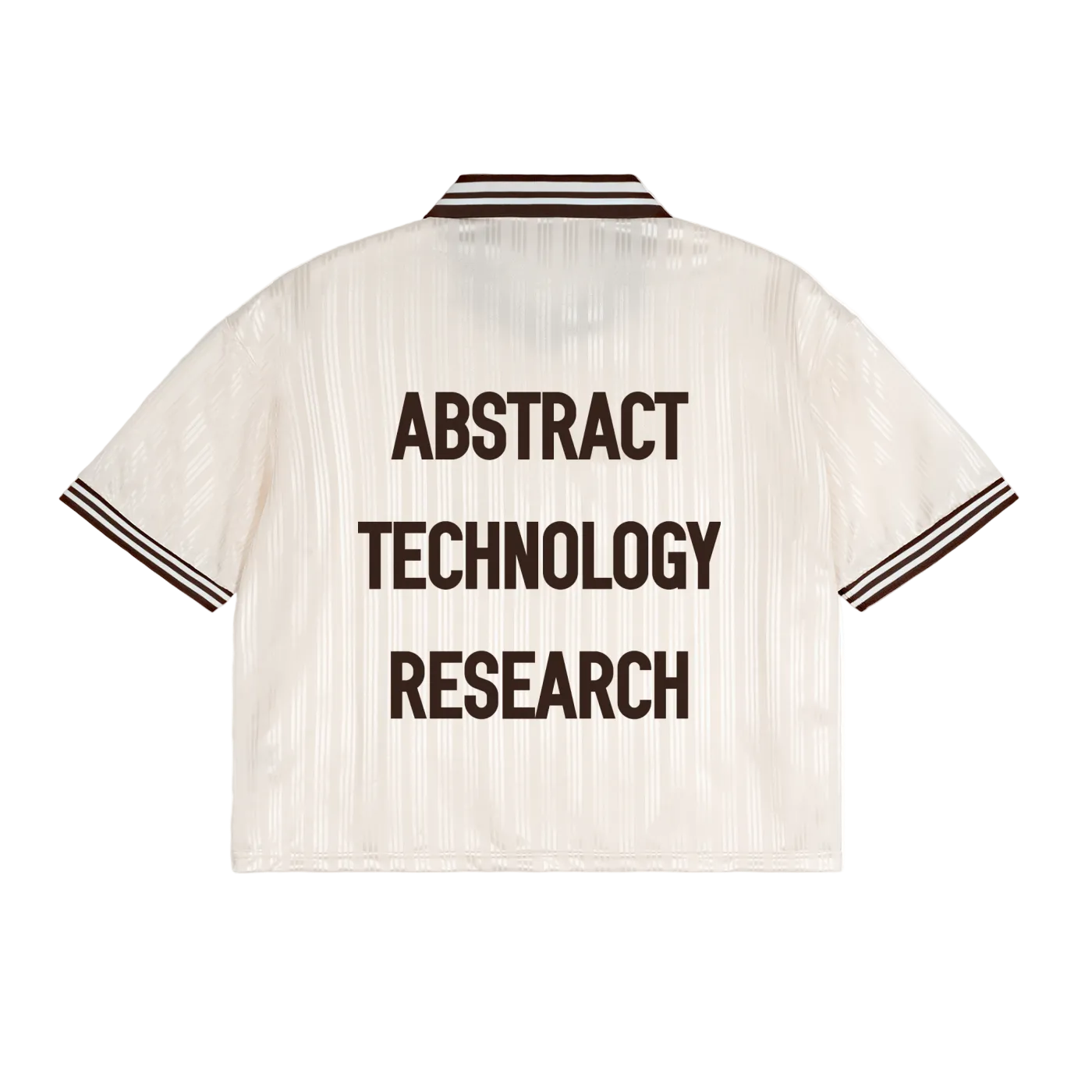 Control Contrast Stripes Polo Collar T-Shirt