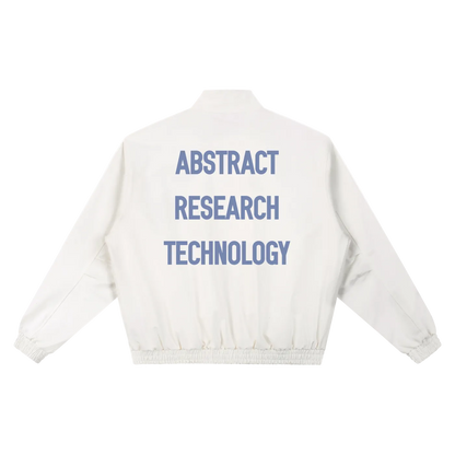 Deny Stand Collar Bomber Jacket