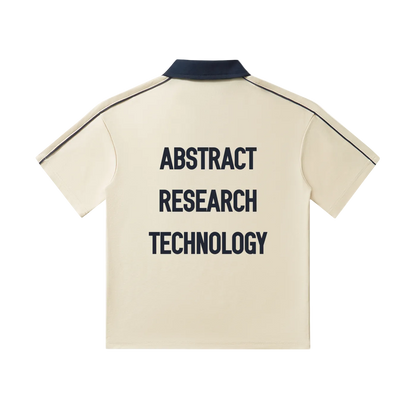 Logo Contrast Collar Short-Sleeve Polo Shirt