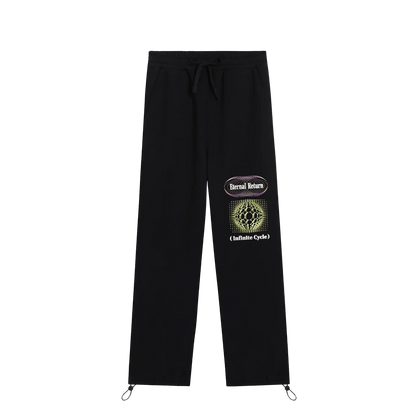 Motion Essential Drawstring Straight-Leg Sweatpants