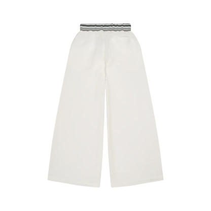 ETERNAL Striped Waist Wide Leg Pants