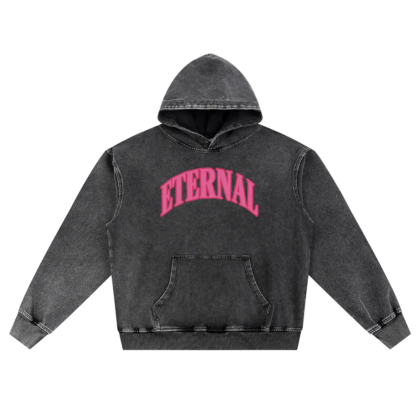 ETERNAL Snow Wash Oversized Hoodie