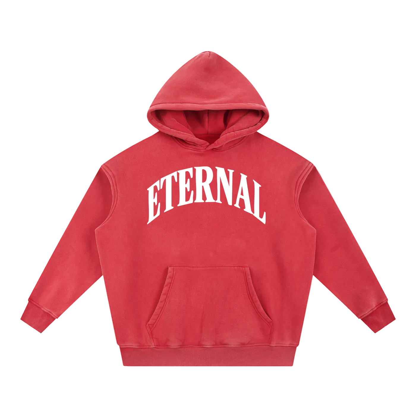 ETERNAL Snow Wash Fleece Oversize Hoodie